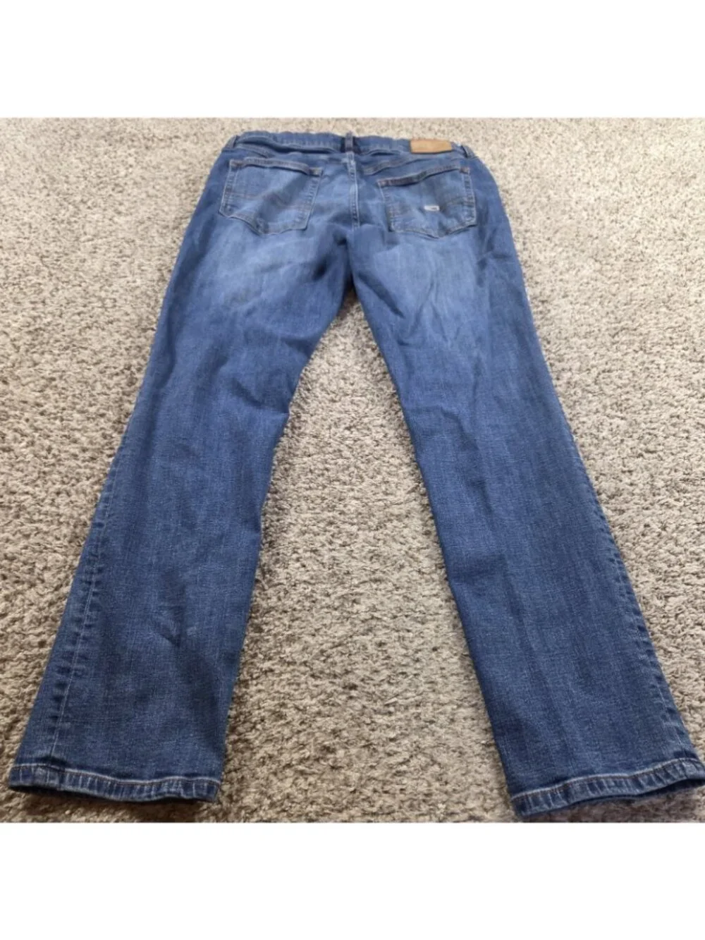 Tommy Hilfiger Jeans Mens 36x32 Slim Dark Wash Denim